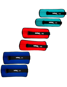 PAR DE TOBILLERAS AJUSTABLES CON VELCRO