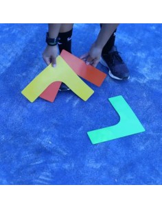 SET 6 UNIDADES DELIMITADOR CÓRNER POLIVINILO